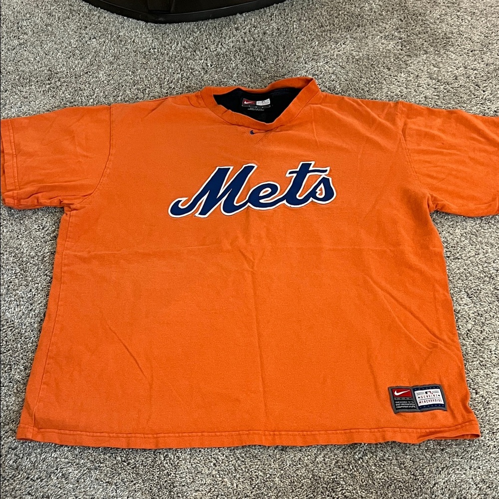 Vintage Nike Orange Mets Tee
